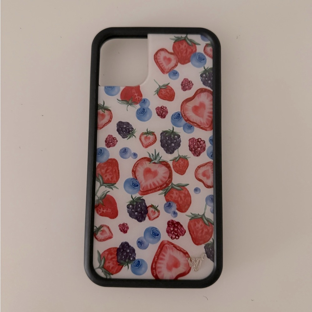wildflower fruit tart case